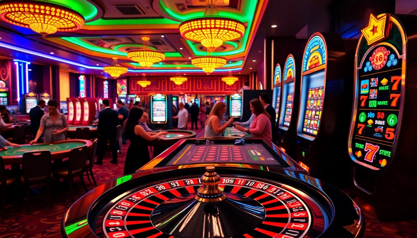 Experience the thrill of live casino action with exciting games at https://68gamebai.download/, featuring roulette tables and slot machines.