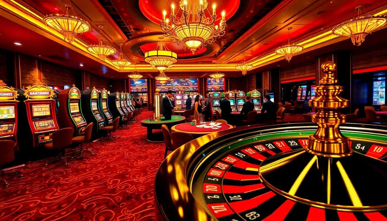 Experience the thrill of gambling at https://nhacaiuytin.place/ with vibrant casino tables filled with engaging players.