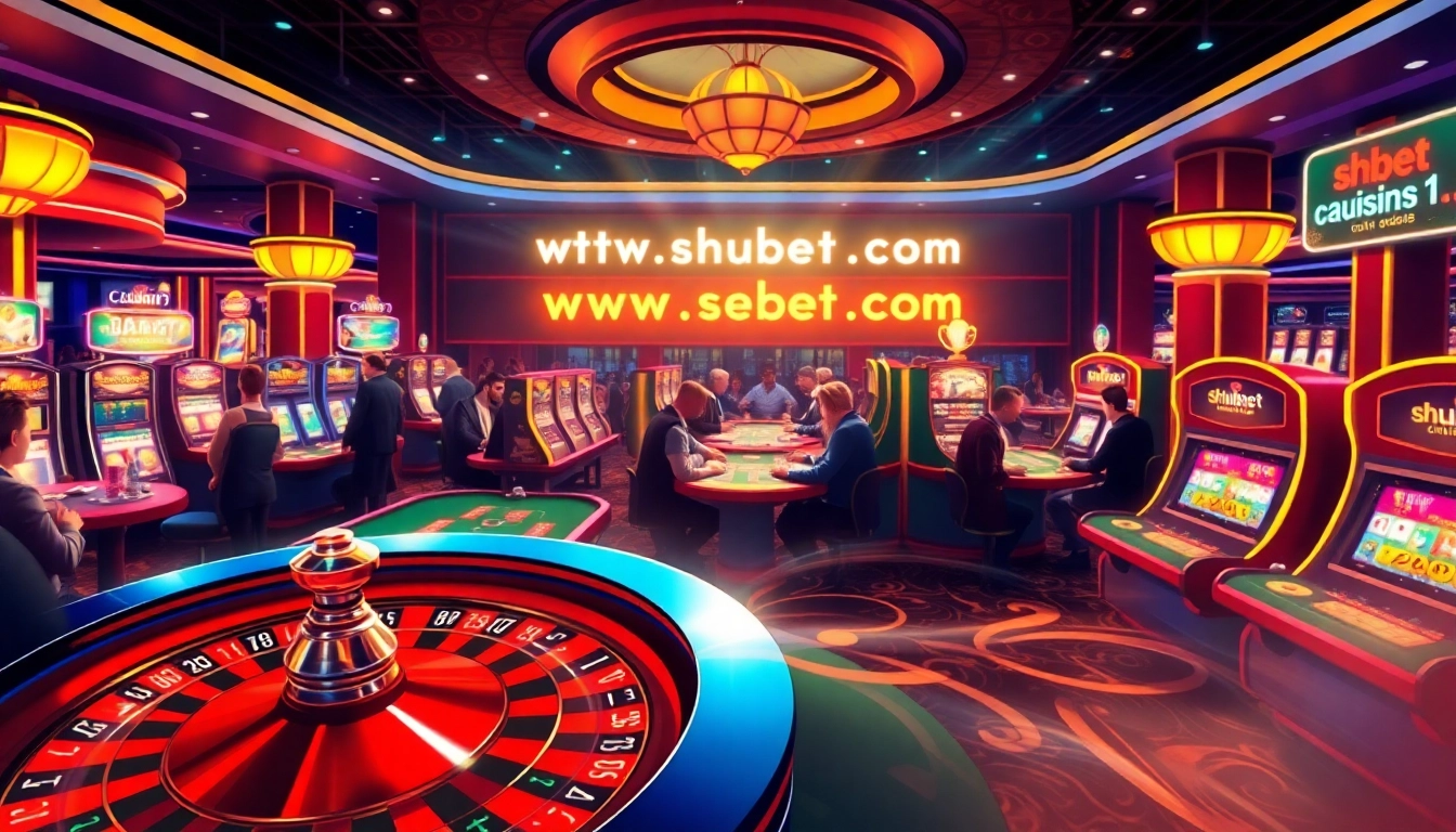 Experience the thrill of gaming at https://shbet.cruises/ showcasing vibrant casino activities, from poker tables to roulette wheels.