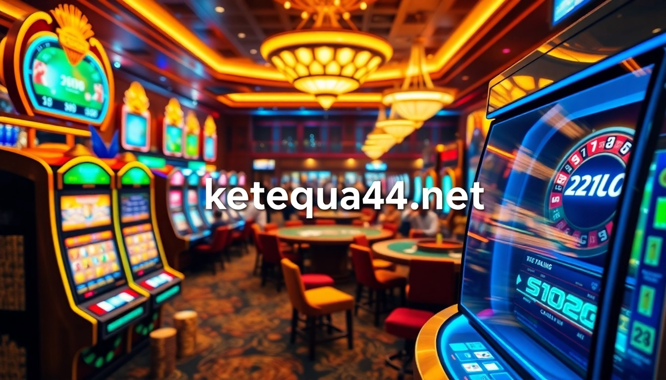 Experience thrilling moments at the casino with https://ketqua24.net/, featuring dynamic games and vibrant slot machines.