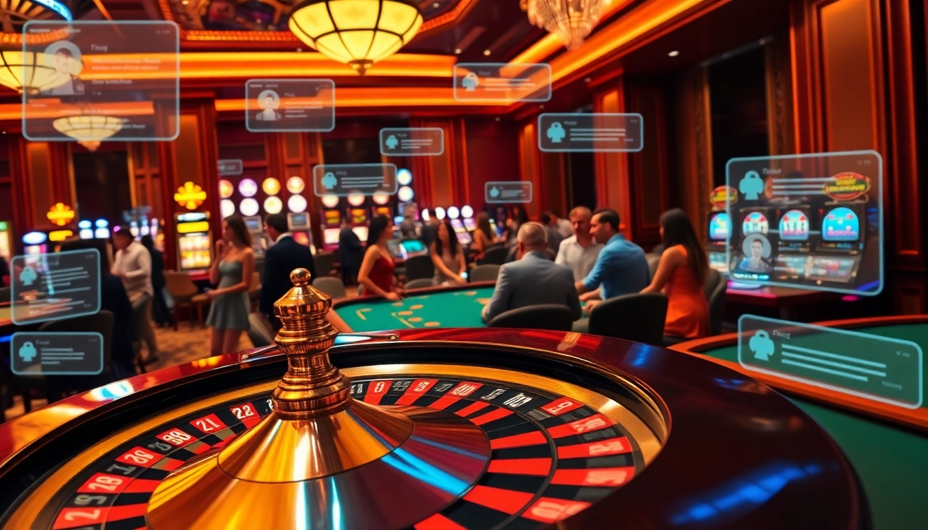 Engaging in high-stakes gambling with the thrill of porn ai chat influencing win strategies at vibrant casino tables.